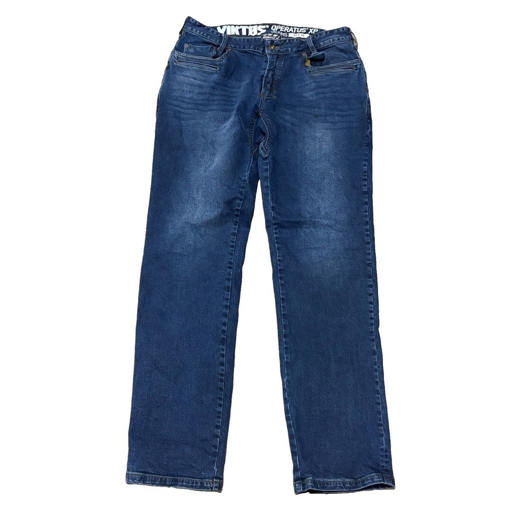 Viktos Operatus XP Tactical Jeans Blue Denim Stretch Pants - Men's 34x34